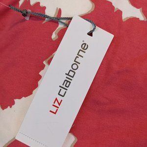 NWT Liz Claiborne Floral Print Mid-length Skirt
